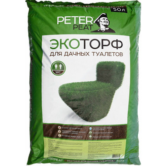 Эко Торф Peter Peat для дачных туалетов 50 л